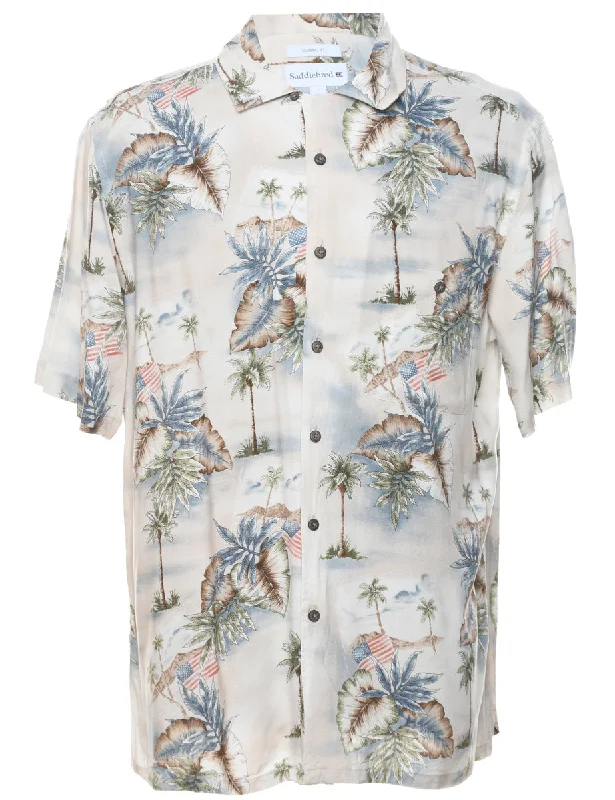 Saddlebred Hawaiian Shirt - L