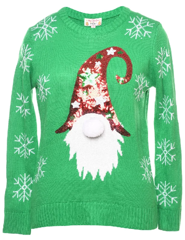 Santa Claus Christmas Jumper - S