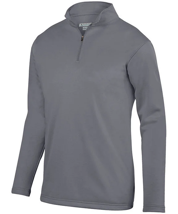 AG5507 - Augusta Sportswear Adult Wicking Fleece Quarter-Zip Pullover | Graphite