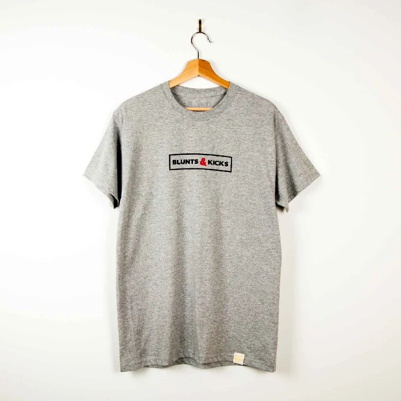 "Box Set Logo" T-Shirt - Grey