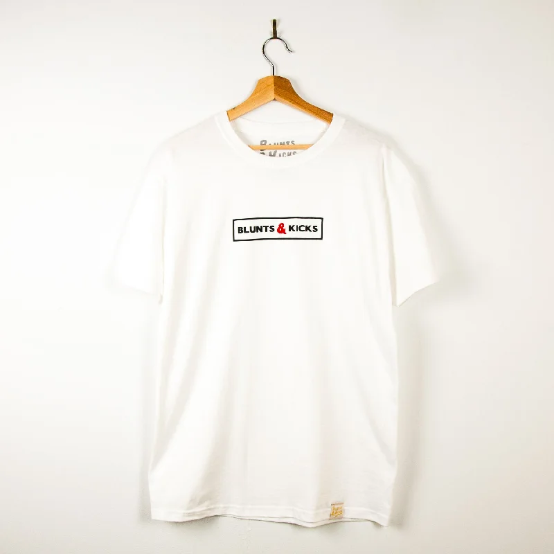 "Box Set Logo" T-Shirt - White