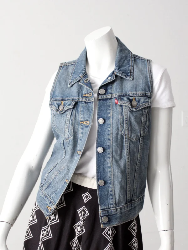 vintage Levis denim vest